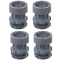 Washing Machine Vibration Pads, Floor Trays, Refrigerator Stand (4 Pcs Set)